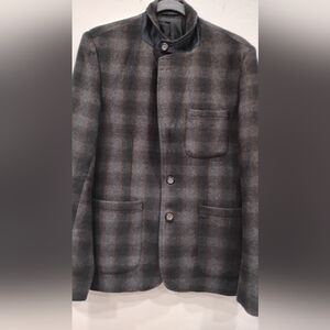 RETRO PLAID PENNY STOCK JACKET
